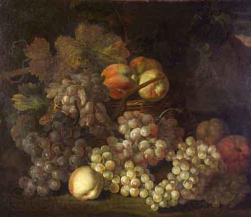 Jakob Bogdani Still Life with Pomegranates and Figs France oil painting art